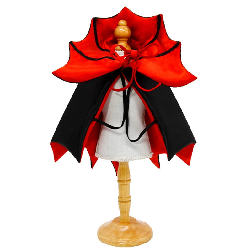 Vampire Cape Pet Costume – Spooky Cloak for Dogs & Cats