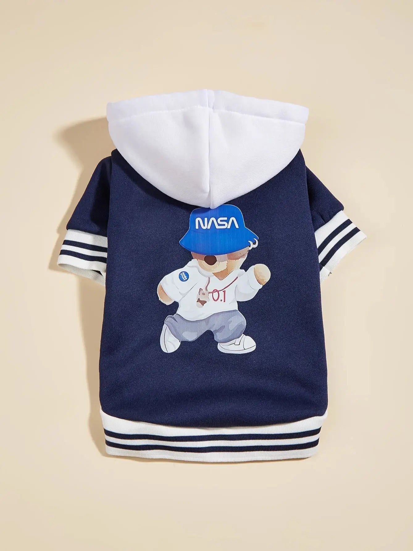 Running Bear Nasa Dog Jacket with Hat – Pet Coat