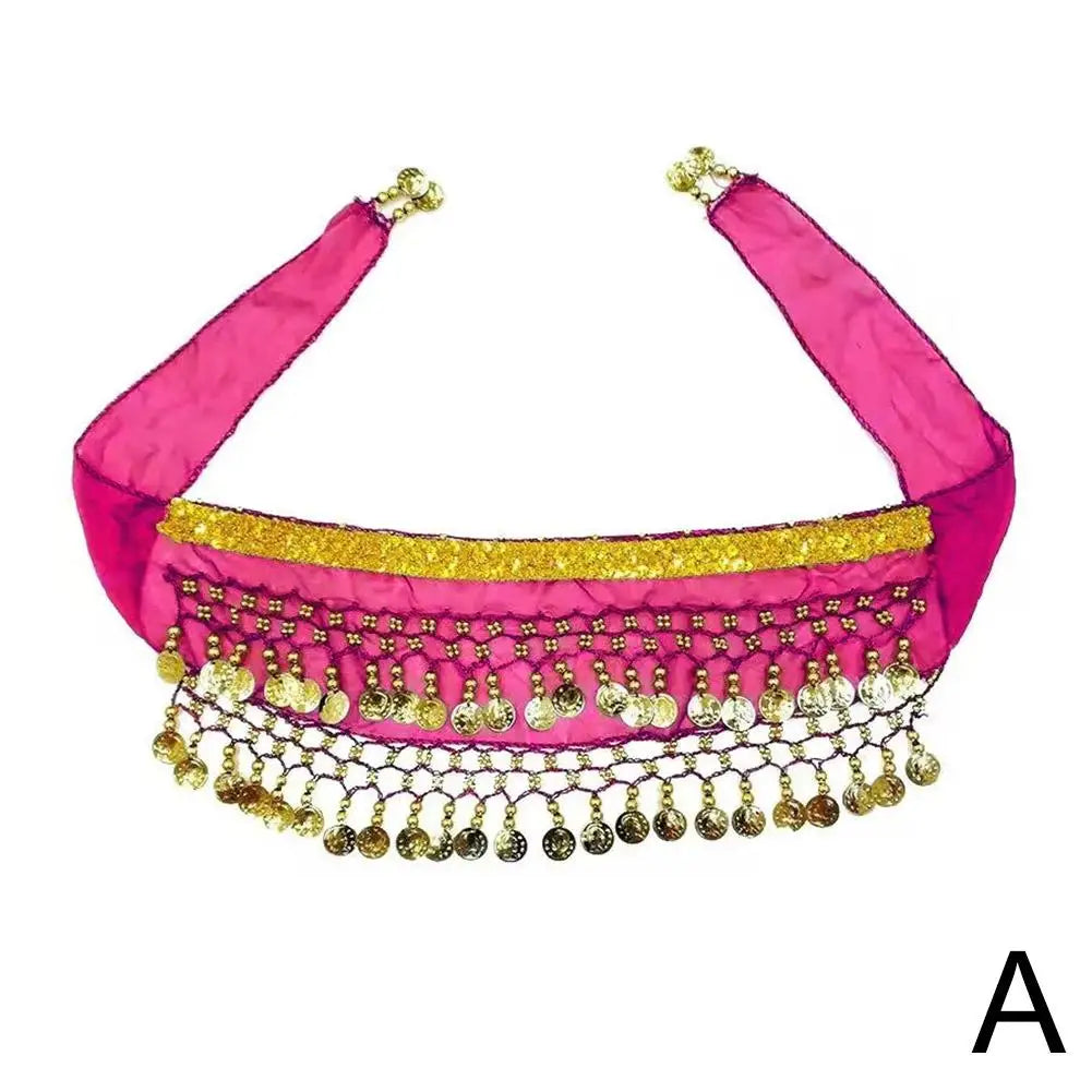 Pet Belly Dance Hip Scarf & Booty Decoration – Sequin Pet Costume