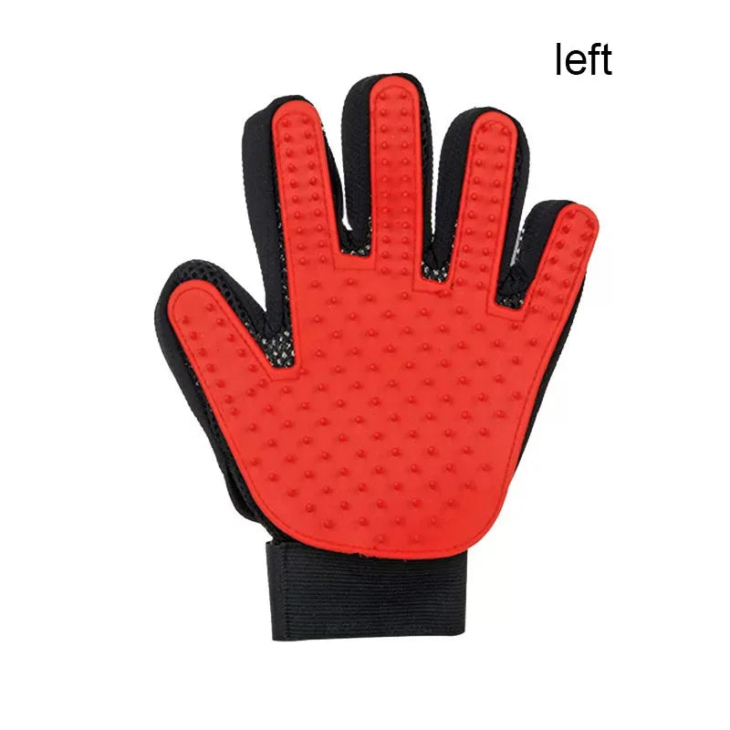 Pet Grooming & Deshedding Massage Glove