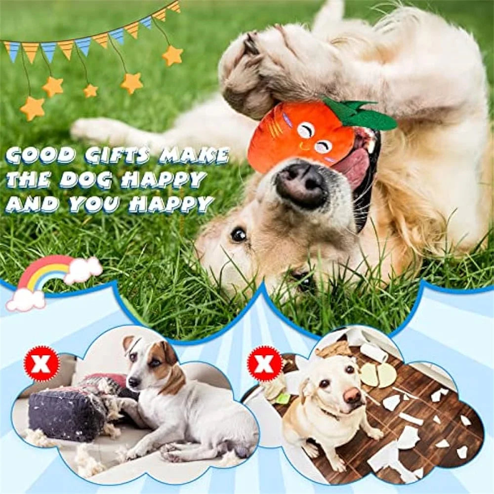 50-Pack Plush Squeaky Dog Toys – Bulk Set for Small & Medium Dogs