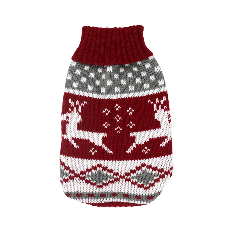 BellyRub Luxury Festive Jumpers  – Warm Autumn & Winter Coat for Pets / 5 Styles