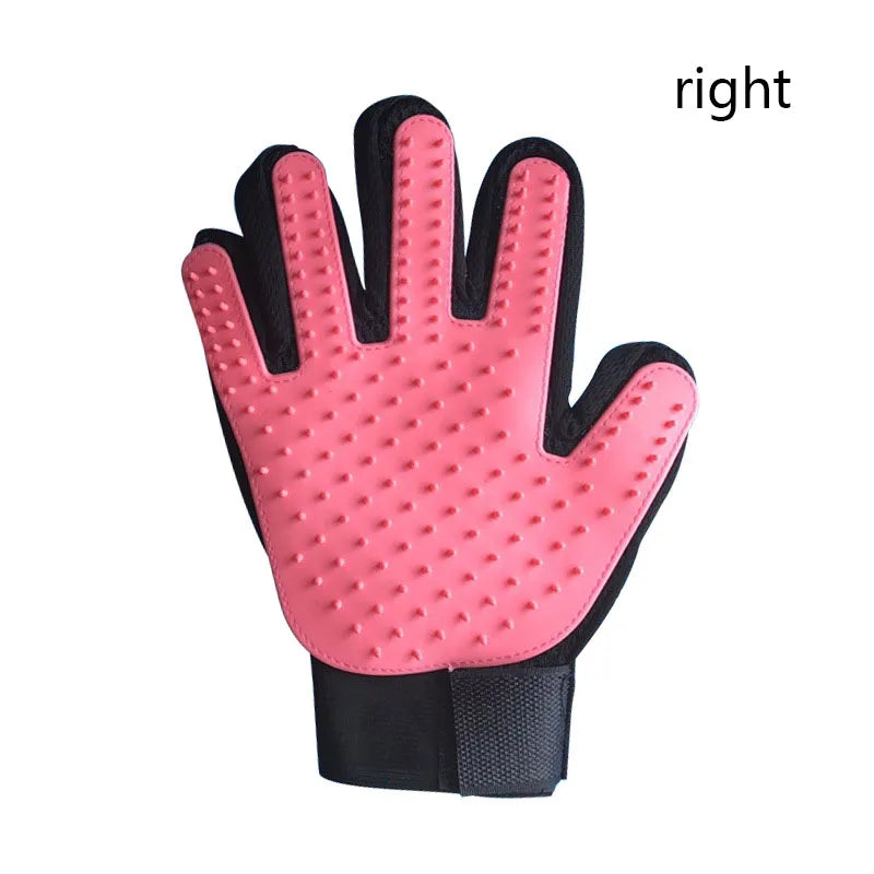 Pet Grooming & Deshedding Massage Glove
