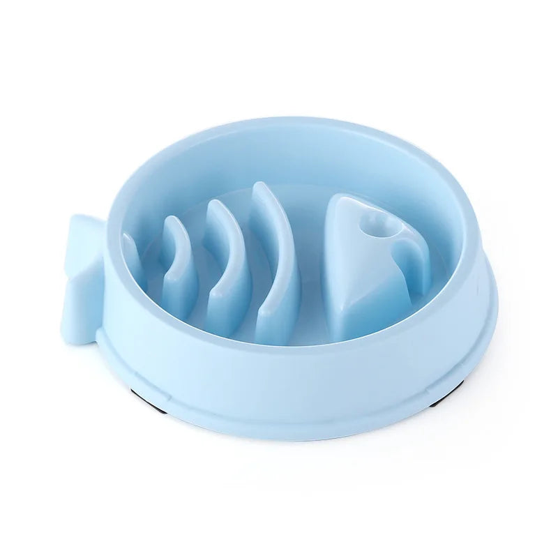 Anti-Choke Slow Feed Pet Bowl – Non-Slip Maze Design (Several Colours & Designs to Pick)