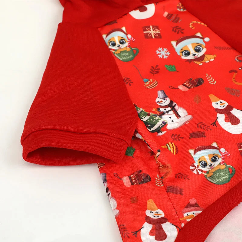 Christmas Dog Hoodie – Festive Holiday Jumper for Dogs | S–XXL