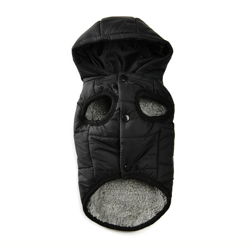 Thickened Dog Parka Jacket – Warm Cosy Coat for Small Dogs