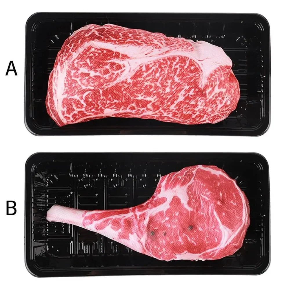 Squeaky Bone, Steak & Carrot Dog Chew Toy – Bite-Resistant Training Toy