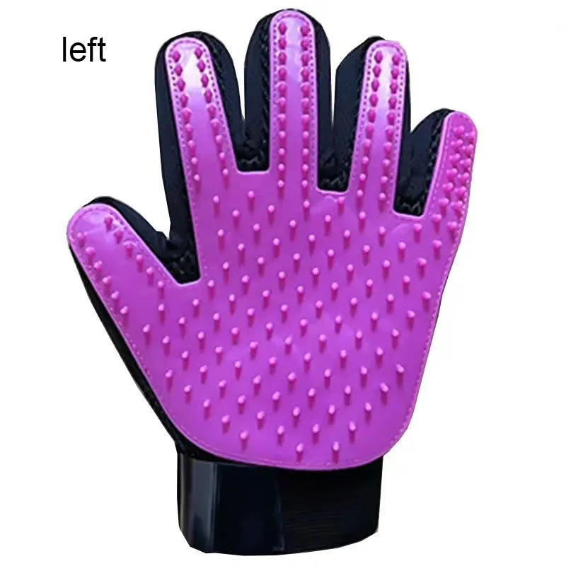 Pet Grooming & Deshedding Massage Glove