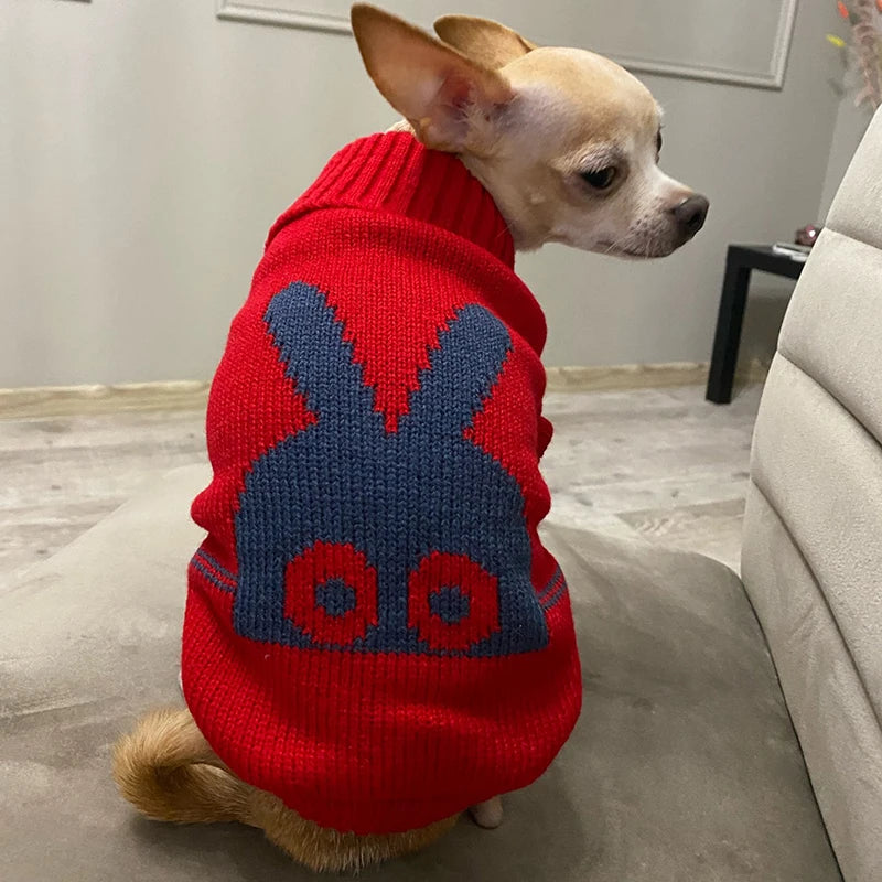 BellyRub Luxury Festive Jumpers  – Warm Autumn & Winter Coat for Pets / 5 Styles