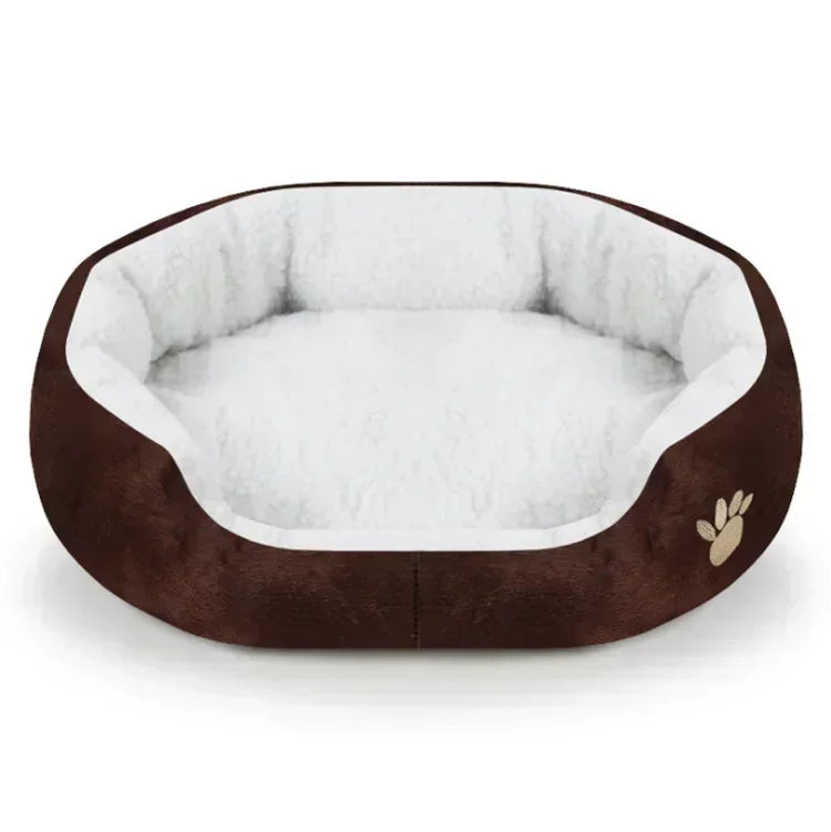Plush Sofa Dog Bed – Warm Cashmere-Feel Pet Lounger for Dogs & Cats | 40x45cm