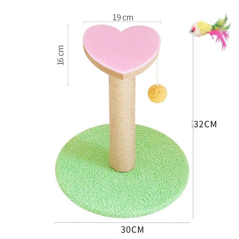 Large Cat Scratcher Platform | Floral Design | 8 Styles