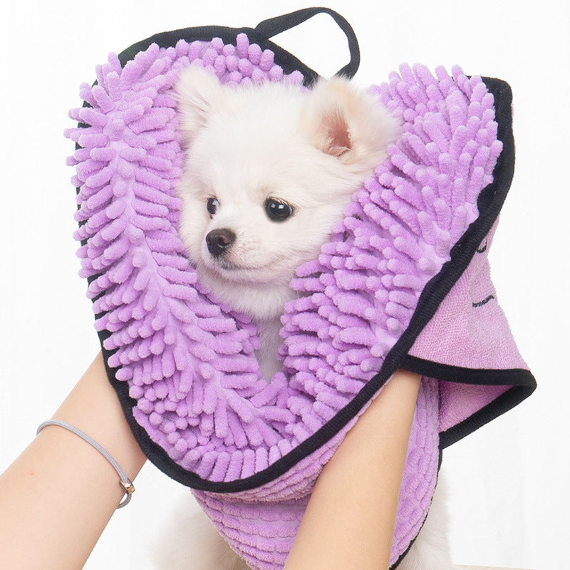 Super Absorbent Microfibre Pet Bathrobe & Towel (Multiple Colours + Multiset Options)