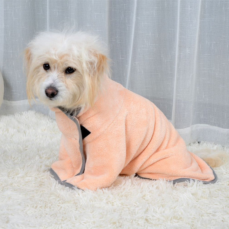 Microfibre Quick-Dry Pet Drying Towel & Bathrobe