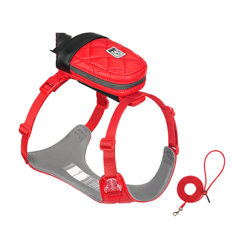 Dog Hand Holding Rope Chest Strap Small Dog Teddy Corgi