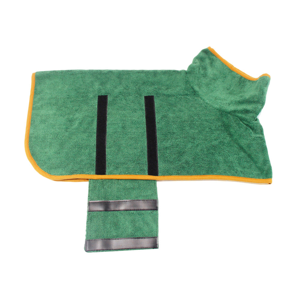 Doggy Bathrobe | Microfibre Fast-Drying Grooming Coat | XS–XXXL