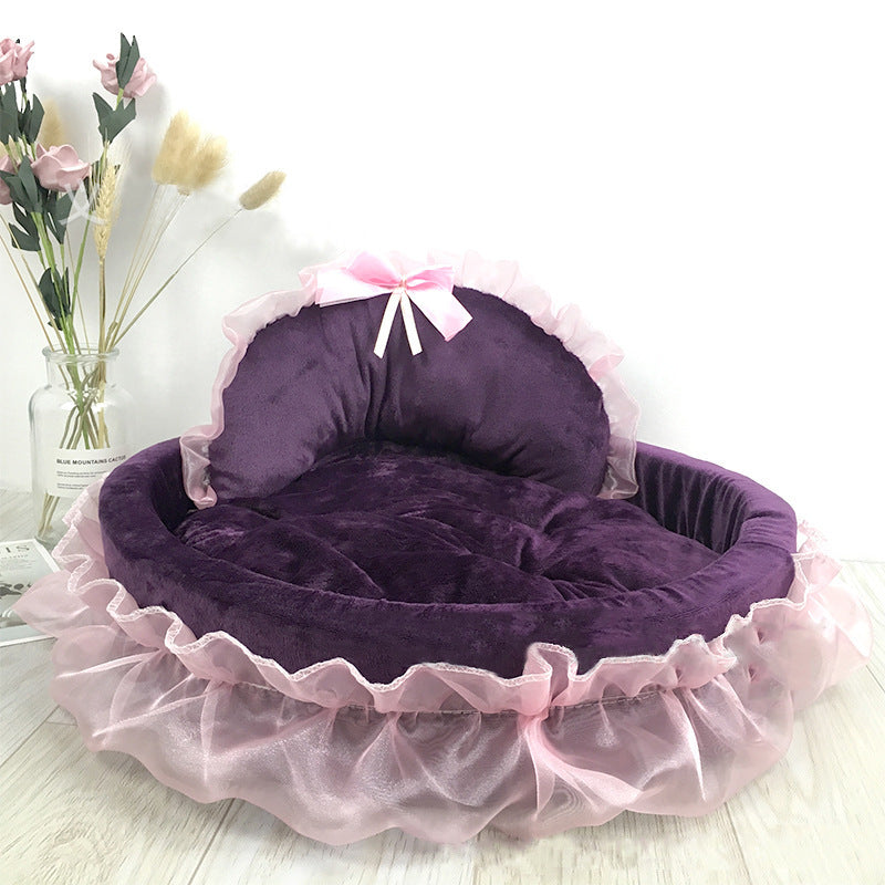 The Dream Nest – Princess Bed for Cats & Dogs