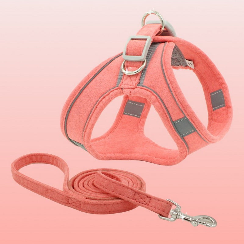 BellRub Market - Soft Velvet Cat Vest Harness & Leash Set
