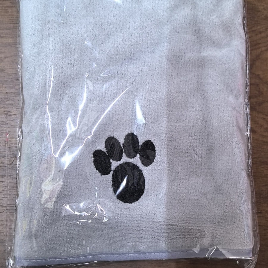 Microfibre Quick-Dry Pet Bath Towel - Super Absorbent (Multiple Colours & Sizes)