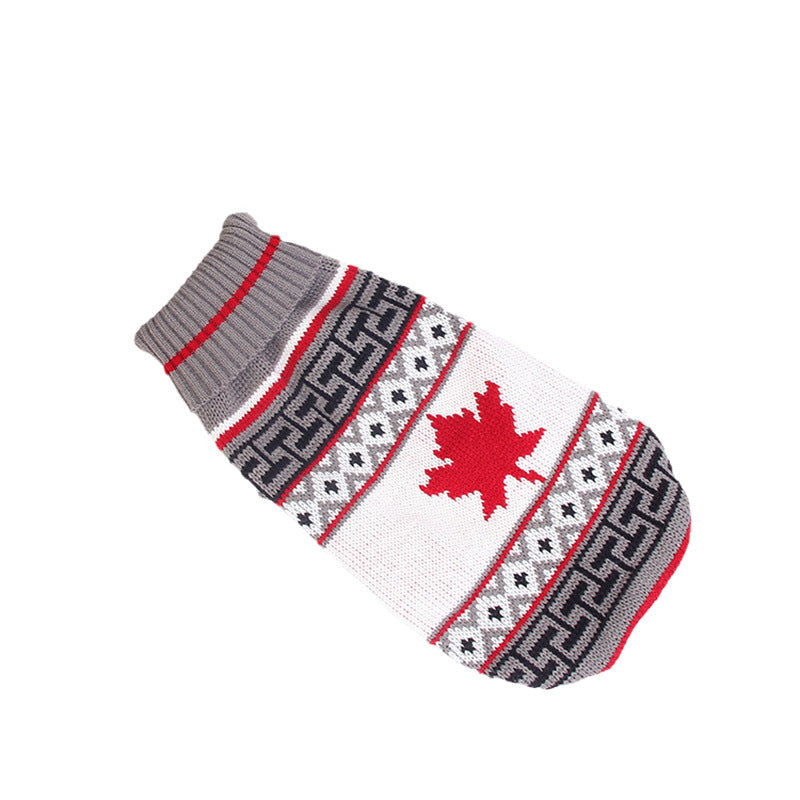 Winter Fashion Dog Jumpers (14 Different Themes) - Festive & Flag Print Designs