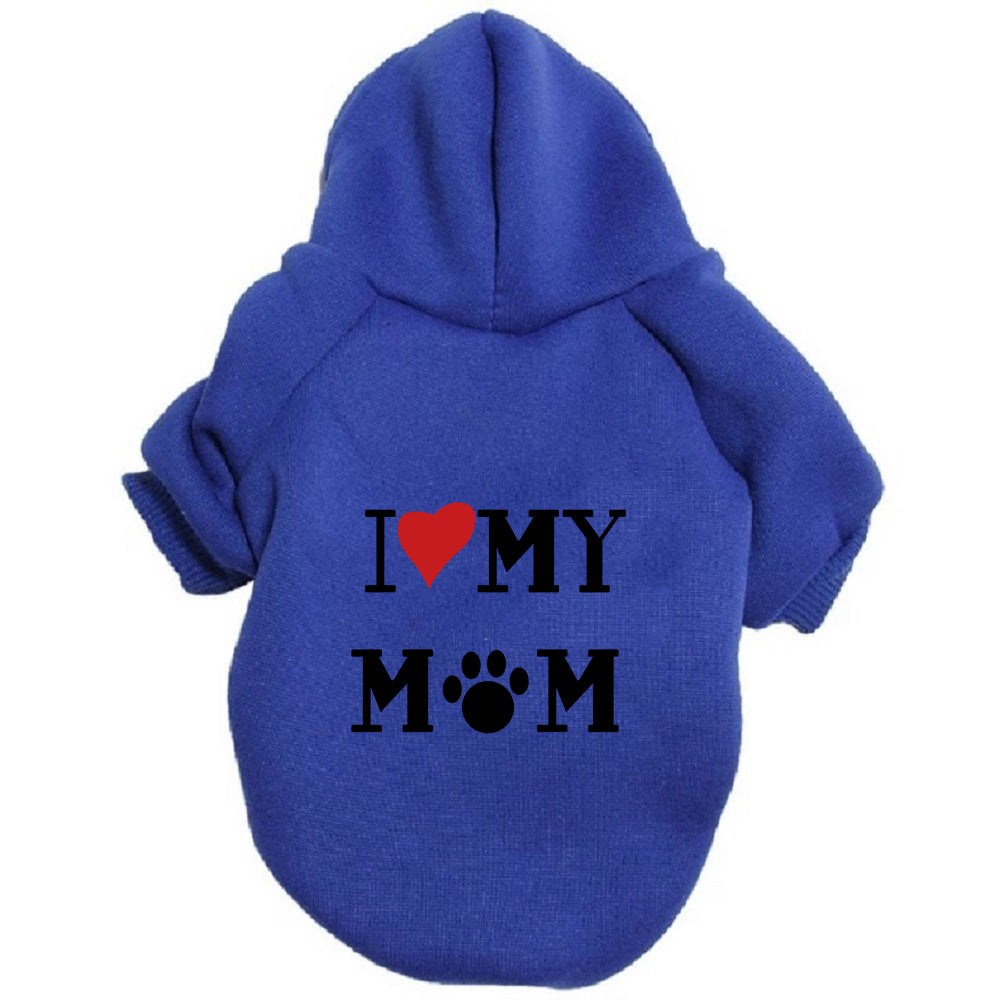 "I Love My Mum / Dad" Themed Dog Jumper for All Sizes