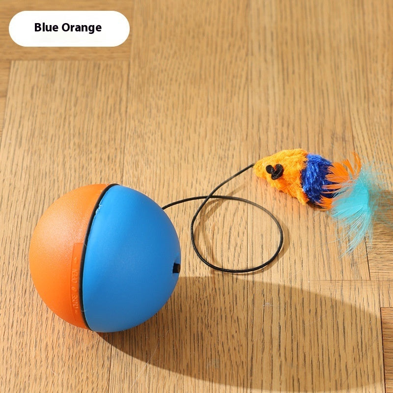 Automatic Electric Cat Teaser Ball - Intelligent Interactive Toy (Bestseller)