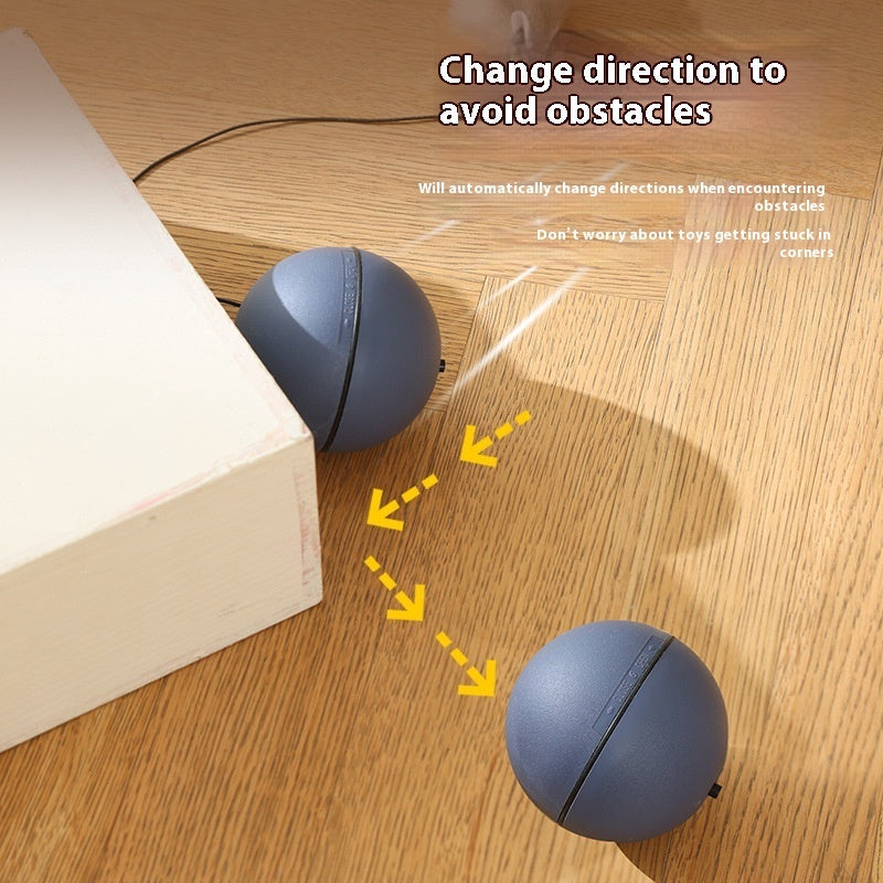 Automatic Electric Cat Teaser Ball - Intelligent Interactive Toy (Bestseller)