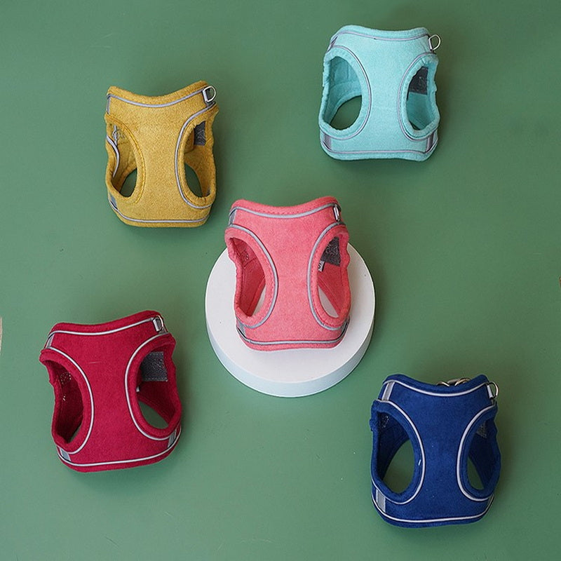 BellRub Market - Soft Velvet Cat Vest Harness & Leash Set