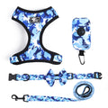 BellyRub Duomm-  Camoflage Style Chest Harness & Leash Set
