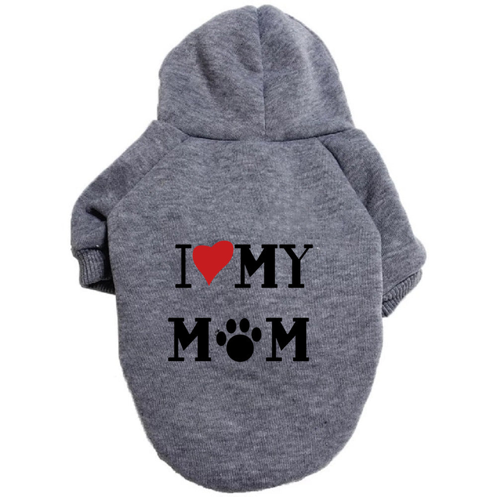 "I Love My Mum / Dad" Themed Dog Jumper for All Sizes