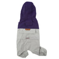 Dog Raincoat – Lightweight Polyester Waterproof Coat for Small & Medium Dogs | Purple Grey, Khaki & Navy Green | S–2XL