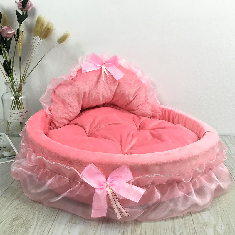 The Dream Nest – Princess Bed for Cats & Dogs