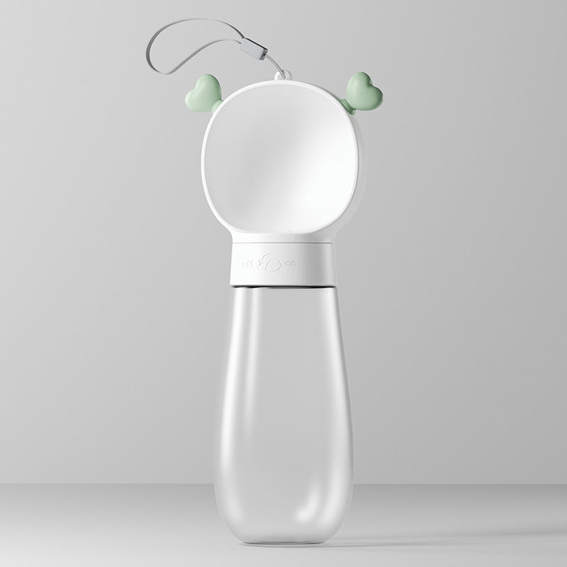 Twist-Open Portable Pet Water Bottle – 350–600ml | 6 Designs | Water or Water & Food
