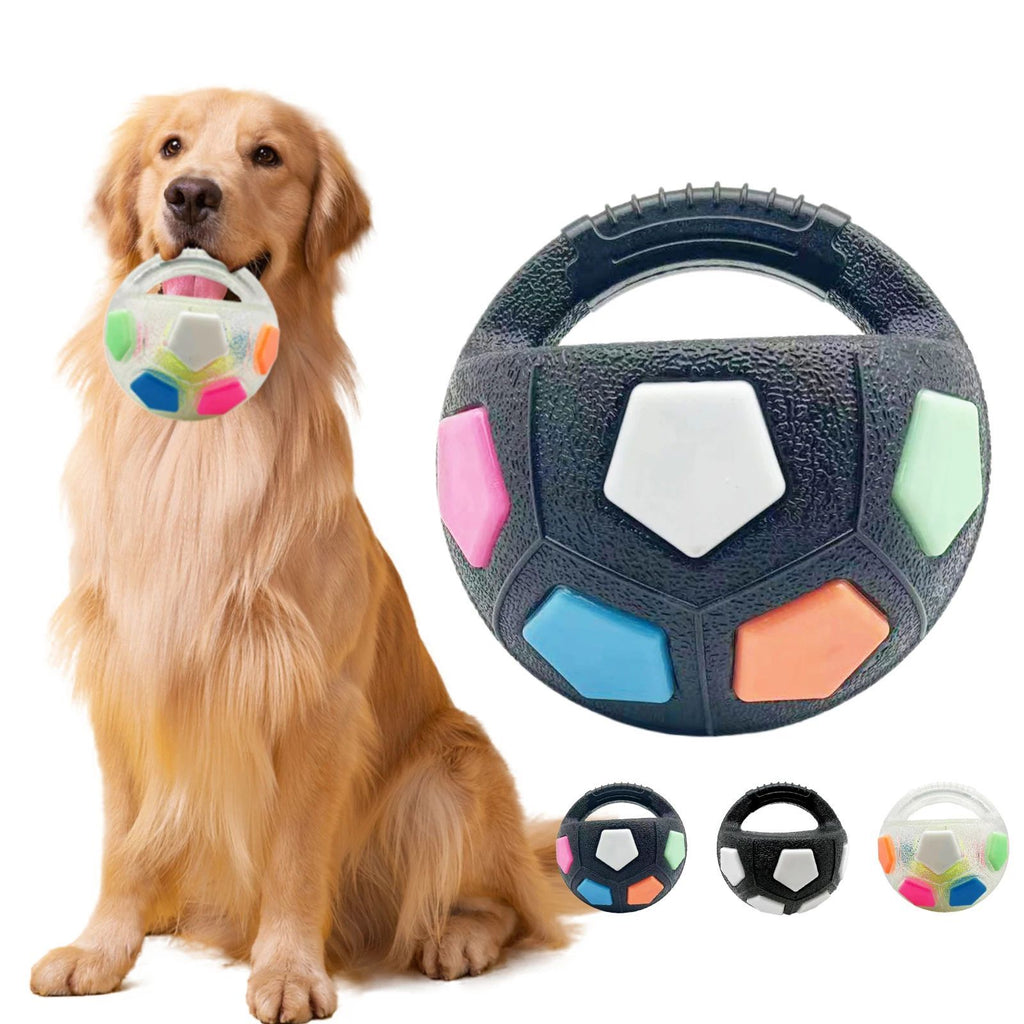 Crazy Ball Squeaky Dog Toy - Durable Teething & Training Toy for Medium to Large Dogs