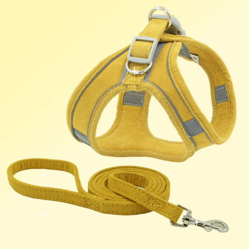 BellRub Market - Soft Velvet Cat Vest Harness & Leash Set