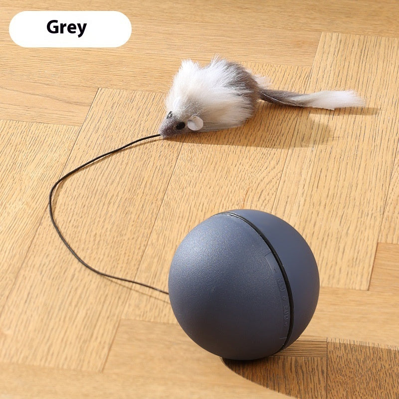 Automatic Electric Cat Teaser Ball - Intelligent Interactive Toy (Bestseller)