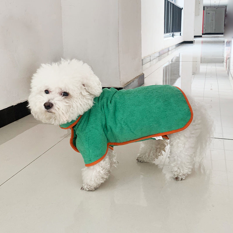 Doggy Bathrobe | Microfibre Fast-Drying Grooming Coat | XS–XXXL