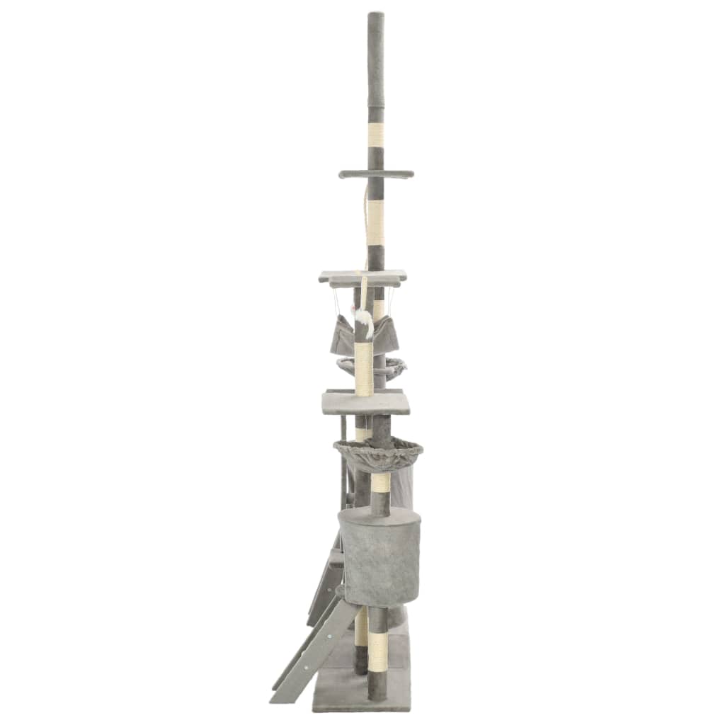 Large Cat Tree with Sisal Scratching Posts – Multi-Level Climbing Tower
