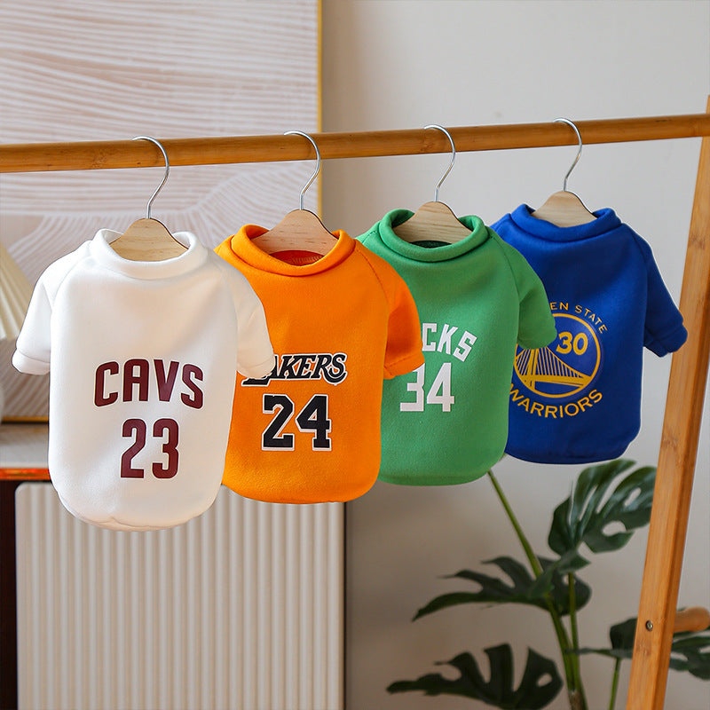 NBA Style Dog Sweaters - 6 Team Options