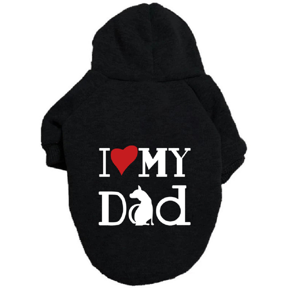 "I Love My Mum / Dad" Themed Dog Jumper for All Sizes