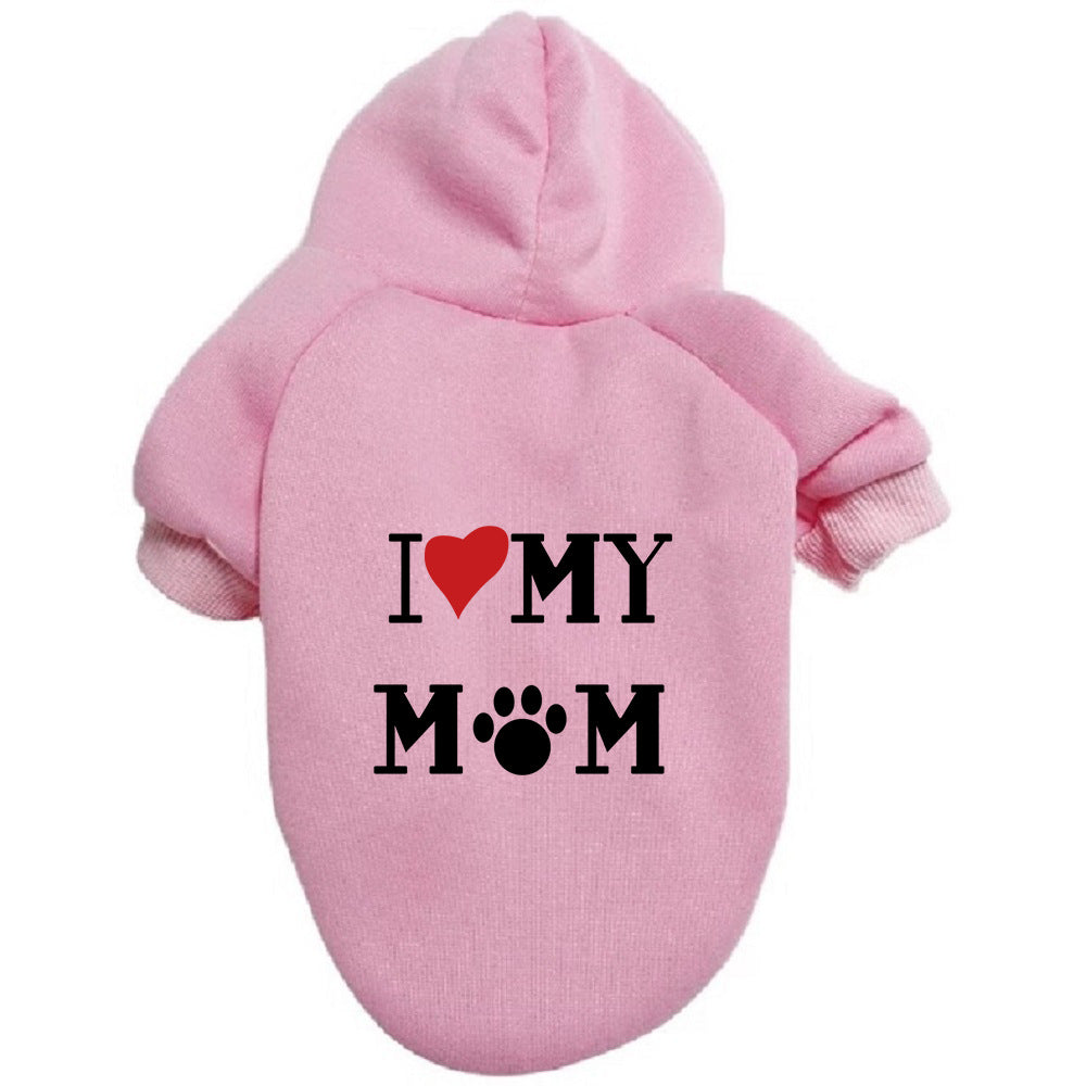 "I Love My Mum / Dad" Themed Dog Jumper for All Sizes