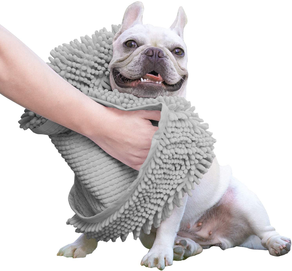 PetMax Chenille Pet Absorbent Towel - Quick-Dry & Soft