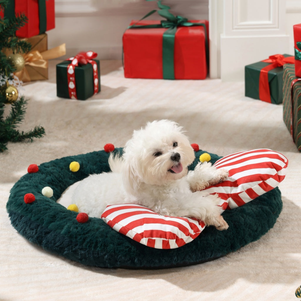 Christmas Pet Mat | PP Cotton Filled | 3 Festive Designs