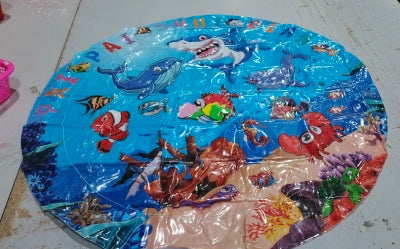 Inflatable Cooling Water Bed Ice Mat for Dogs & Cats - Summer Cool Pad