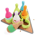 Pet Puzzle Bowling Snuffle Toy - Intelligence Training & Slow Feeding