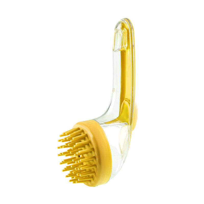 Long Handle Pet Bath Brush | Shampoo Dispenser | 4 Colours